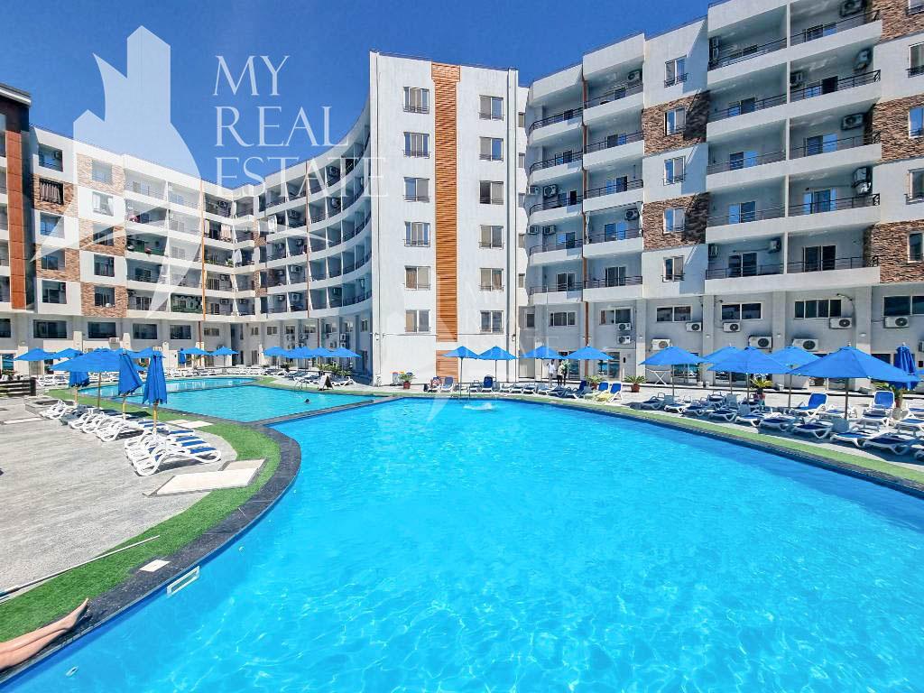 New studio with free beach access