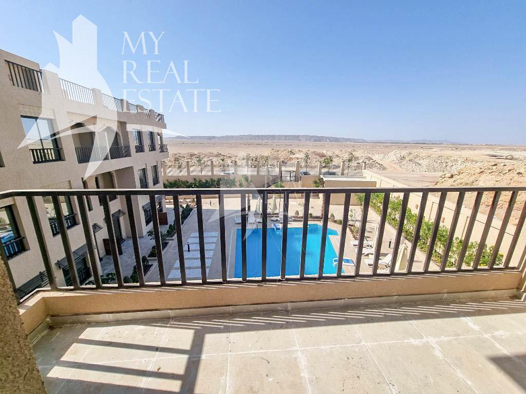 Pool view studio for sale